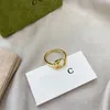 designer ring luxury rings for women men rings gold sliver letters fashion trendy couple rings engagement trendy holiday nice gifts good match