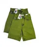 Herren Shorts Polar Skate Co Big Boy American Green Wash Denim Shorts Herren Mode Skateboard Brand Kultur gerade Bein Fünf Bein Pantsl2405