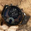 Montre-bracelets Sport Big Business Watchs Men Clock Locomotive Army Retro Black Quartz Watch Style Relogio Masculino Relojes Hombre