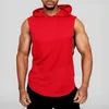 Tops de débardeur masculin Sports Top Activewear Summer Brand Sweat-shirt T-shirt Gym High-Shoodie Workout