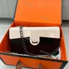 10A Fashion Luxury Chain Evening Box Box Box Sac acrylique Badder Bodge Badge Pocket Inner Zipper Sacoche Cross Panda Purse H DFXJ