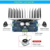 Amplificadores Unisian TDA7293 amplificador de áudio 100w+100w Hight Powr 2.0 Channel Classab Amplifiers Board for DIY Home Theater System