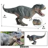 Diğer Oyuncaklar 30/38cm PVC Yüksek Kaliteli Elmas Simülasyon Jurassic Tyrannosaurus Rex Dinozor Dünya Modeli Tyrannosaurus Rex Oyuncak Rex Büyük Tezy240502