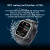 Montres Masx Kr06 Smart Watch 1.80 '' Affichage ultra haute définition 380mAh Bluetooth Call de la ténacité militaire Watch Sport Sport