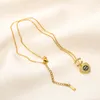 20Style Gold plaqué design de créateurs Colliers Colliers en acier inoxydable Perles de collier Perles de chaîne