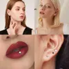 Vücut Sanatları 10 PCS G23 Titanyum Labret Piercing Dudak Halkası 16G F136 Dahili iplik burun saplama küpe tragus sarmal kıkırdak piercing takı D240503