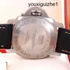 Эксклюзивные запястья Watch Panerai Luminor1950 Серия Серии Автоматическая механическая сталь дата двойной часовой пояс динамический хранение титановые часы 47 -мм черный диск PAM00389
