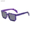 Sunglasses New Fashion Sunglasses Hot Selling Sunglasses Crawling Glasses New Mosaic Fun Glasses Boys and Girls Pixel Glasses WX