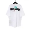 Palm Pa Tops Drawn Miami Logo Summer Summer Loose Luxe Tees Unisexe T-shirts Retro Streetwear Oversized T-shirt Angels 2250 RWT