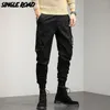 Pantalon pour hommes Single Mens Cargo Men 2024 Hip Hop Techwear Baggy Pockets Fashion Joggers pantalon masculin Streetwear Casual