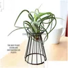 Vazen Geometrische luchtplantier Rek Woonkamer Slaapkamer Bureau Holder Holiday Stand Pot BOOKCAST Outdoor Art Craft Craft Drop levering DHIWC