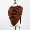 Schals Mehrzweckmodell gestrickter Poncho -Schal -Schal -Dekoration Herbst Winter Winter Warm Bluse Pullover Umhang Cape -Schals für Frauen