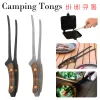 Cookware Camping Tongs Outdoor Barbecue Tong Table Boary Picnic Meat Clip BBQ Grill Travel Tourist Cookware Outdoor Camping Supplies