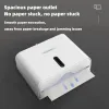 Handdukar Interhasa! Pappershanddukhållare vägg stans gratis pappershandduk dispenser vattentät vävnad dispenser för badrum toalett kommersiell