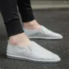 Chaussures décontractées sans bretelles nez ronds blancs d'été Sneakers hommes le plus vendu produit 2024 Tendances sportives S