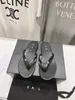 2024 Luxury Designer Womens Slipper Sandaler Shoe Slide Summer Fashion Wide Flat Flip-Flops 2 C Classic Printed Letter Sandaler Storlek 35-42
