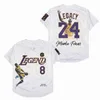Men's T-Shirts BG Baseball Jersey LA LEGEND 8 24 Jerseys Sewing Embroidery High Quty Sports Outdoor Black snake skin pattern 2023 New Men T240506