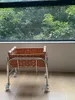 Przechowywanie kuchenne rattan tkacka przekąska zabawka szelf domowy salon sypialnia stojak na mobilny koszyk organizujący koszyk organizujący