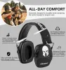 Auriculares Zohan Protección del oído Reducción de ruido Nrr26db Disparo de orejas de la serpiente Ayudas Snake Muffs de orejas Cancelación de ruido para auriculares