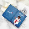 Stitch 8pcs DIY PEINTURE DIAMAND CARTE DE VOIR DE VOIR SPECIAL MOSAIC MOSAIC MOOY NOIDE Kit de broderie Santa Claus Postcar