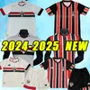 2024 2025 Sao Paulo Soccer Trikots Luciano Miranda Rafinha J.Calleri Eder Luciano Alisson Nikao Gabriel G.Sara Football Fans Home Away MEN Kinder Kinder