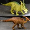 Outros brinquedos 10 15cm Modelo de dinossauros Toys Jurássico Tyrannosaurus Indominus rex Triceratops Brontosaurus meninos e crianças presentesl240502