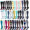 Chaussettes hosiery 58 chaussettes de compression pour femmes varices médicales diabète 20-30 mmhg chaussettes de soins pour hommes en randonnée