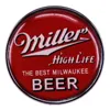 Miller-high-life la meilleure épingle en émail de bière mignon films anime jeux épingles en émail dur collectionne le cartoon métallique broche