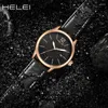 Montres-bracelets Helei Modern Minimalist Style Jazz Series Multi-Function Quartz Movement 2024 MONTES MENS