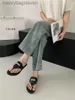 Mode Original H Designer Slipper French Flat Bottomed Clips Sandalen für Frauenschuhe Sommer Außenbekleidung Neue minimalistische Stil Koreanisch mit 1: 1 Markenlogo