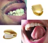 Hiphop gouden tanden grillz boven- en bodem grills tandheelkundige mond punk tanden caps cosplay feest tanden rapper sieraden cadeau5726368