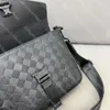 Klassieke flip cover messenger tas ontwerper heren tas hoogwaardige leerbedrijf crossbody tas grote capaciteit mannen kussentas aktetas