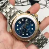 Designer Watch Reloj montres aaa quartz montre oujia voilier cinq aiguilles en or rose bleu face en acier en acier quartz watch automatique fc005 machine