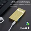 Kostenlose Probe kreatives Plasma -Lichtbogen -Zigarette USB leichter für Großhandelsbogenleichter mit Taschenlampe