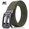 Medyla Mens Military Nylon Belt Nowa technologia Automatyczna klamra twarda metalowy pasek uactical Pas dla mężczyzn 3mm Soft Real Sports Belt 210310 3422