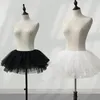 Sleepwear feminino feminino 28cm TULLE TUTUS SAIR CAIZ ELÁSTICA 6 camadas Saias de bolha com babados vestidos de anágua