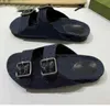 Big Size 35-47 Melhor qualidade Luxurys Designer Sandals For Men Mulheres Moda Moda Brocada Floral Slides Flats Colo