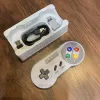 MICE 2 Reciever Game Controller Wireless bunte Button 2.4g Gamepad JoyPad Joystick kompatibel für SNES Mini PC NS Switch Zubehör