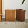 Sacs poubelle en bois cousue japonaise peut ménage salon de la cuisine