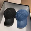 Ball Caps jk coréen denim solide denim Baseball C Womens Snack Outdoor Sunshade Casual Hop Hop Hop Adjustable Ponytail CS J240506