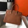 Ziarna Panie Skóra Prawa kod worków mody Berkkins Women 2024 Pojemność prawdziwe torby Lithi H-ZIP TOTE Przenośne torebki Trendy top yyxz