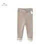 Pantaloni da pantaloni Dave Bella Childrens 2023 Nuove ragazze invernali autunnali di moda casual Cotone Cotone Sports Outdoor DB4238074L2403