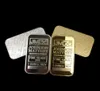 50 PCS Manyetik Olmayan Amerikan Johnson Matthey Rozeti JM One Ons 24K Gerçek Altın Gümüş Kaplama Metal Hatıra Para Diiferent Ser8411720