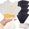 Ballkappen 30pcs Hut Schweißabsorber Aufkleber Frauen Männer Baumwolle Anti-Dirt Sportgürtel-Kappe unsichtbare weiße Klebebandgröße Reduzierer Liner Liner Pad