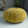 Pillow 50x30cm Velvet Moroccan Pouf Candy Color Creative Futon Tatami Ottoman Footstool Unstuffed