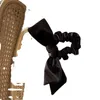 Главные повязки Корейская ins Золотая метка бархатный лук асимметричный волос петля для волос Хедроп с высокой прочностью аксессуары для волос Q240506