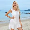 Robe de papillon bohème féminine avec couverture de plage à la suspense