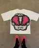 Herren-T-Shirts Harajuku Clown T-Shirt übergroß