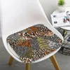 Poduszka Leopard Zebra Print Nowoczesne minimalistyczne krzesło w stylu miękkim biurze fotelik samochodowy komfort wydychalny 45x45cm sofa