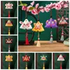 Figurines décoratines triangle dragon festival festival sachet pendentif tassel sac de bénédiction traditionnel de style chinois